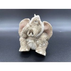 Funts Keith Sandulak Baby Elephant in Diaper Resin Nursery Figurine 1995